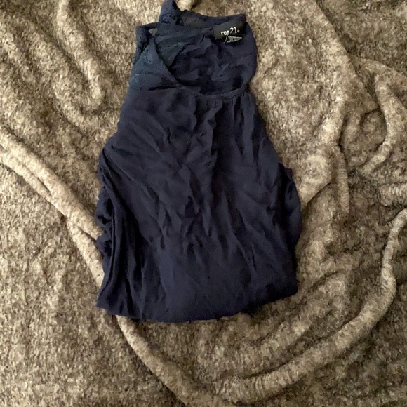 Rue 21 blue blouse - Picture 1 of 1
